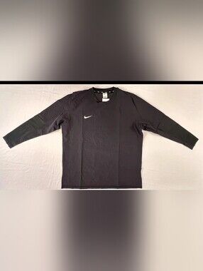 Nike Dri-FIT Lightweight Player Pullover Baseball Golf ~ Black FD4291-049 Men: L